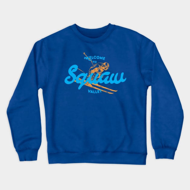 Squaw Valley Vintage Crewneck Sweatshirt by derekcreates